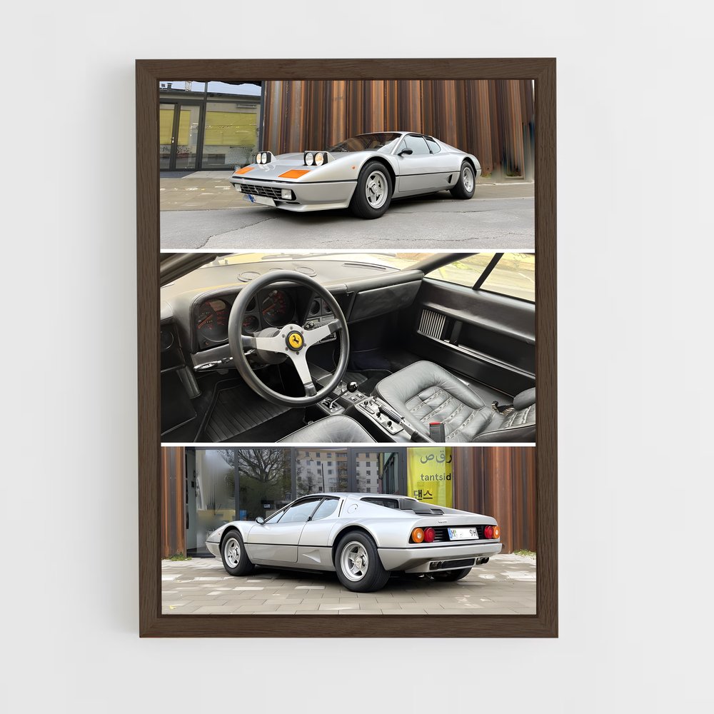 Poster Parking Mania – affiche Ferrari (vue 5)